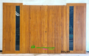 ประตูไม้สักบานคู่ DD249 - Image 6