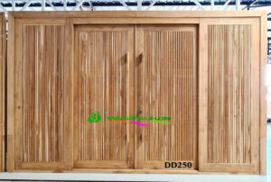 ประตูไม้สักบานคู่ DD250