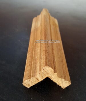 Alternative view of บัวฉาก คิ้วเเต่งเสาไม้สัก V22