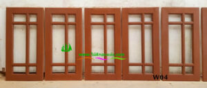 Alternative view of หน้าต่างไม้สัก W04