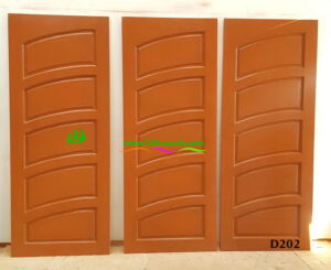ประตูไม้สักบานเดี่ยว D202 - Image 3