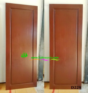 ประตูไม้สักบานเดี่ยว D229 - Image 3