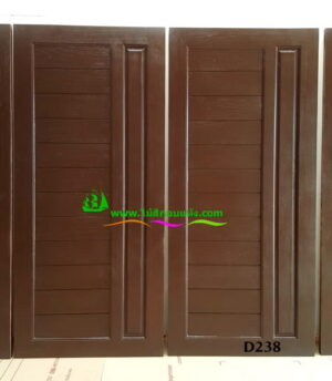 ประตูไม้สักบานเดี่ยว D238 - Image 6