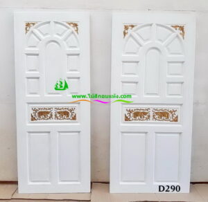 ประตูไม้สักบานเดี่ยว D290