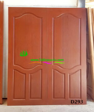 ประตูไม้สักบานเดี่ยว D293 - Image 3