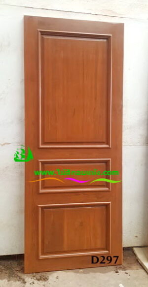 Alternative view of ประตูไม้สักบานเดี่ยว D297