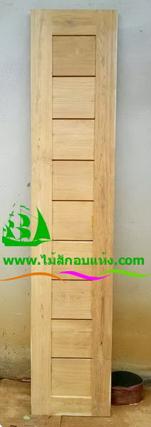 Alternative view of ประตูบานเฟี้ยมไม้สัก F06
