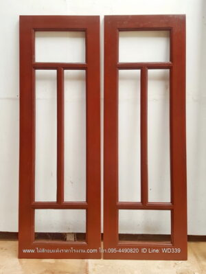 Alternative view of หน้าต่างไม้สัก W25